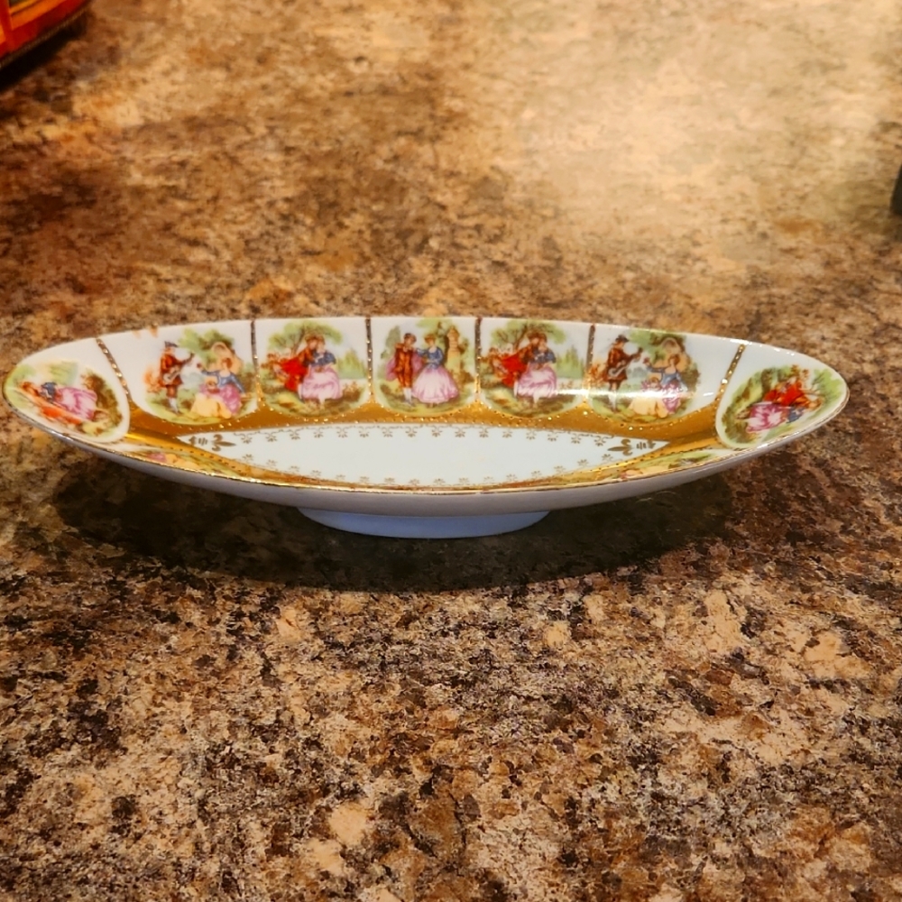 Royal Vienna Porcelain Serving Dish